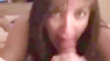 As their bodies entwine during a passionate sesh, this mommy almost cums