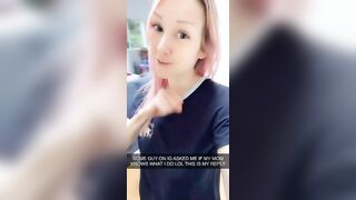 She pulls her chest out and teases alongside her fucked up taboo momma