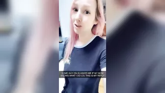 She pulls her chest out and teases alongside her fucked up taboo momma