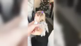 When an amiable daughter does this, daddy has no other choice... When an amiable daughter does this, daddy has no other choice...