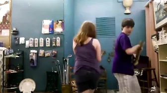 Real siblings cross a few boundaries as they get ready to fuck for real