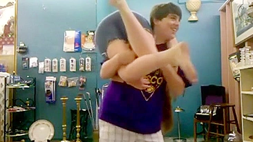 Real siblings cross a few boundaries as they get ready to fuck for real