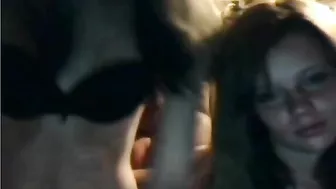 Everyone is experiencing the height of pleasure in a hot encounter