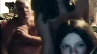 Everyone is experiencing the height of pleasure in a hot encounter