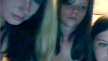 Everyone is experiencing the height of pleasure in a hot encounter