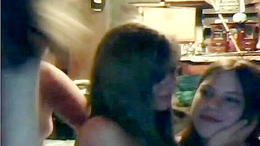 Everyone is experiencing the height of pleasure in a hot encounter