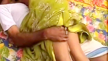 Real seductress with a tight booty gets fucked by her Indian father