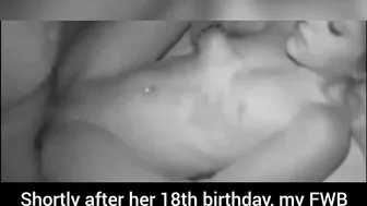 Daddy sexually pleasing her to make her scream and cream herself too