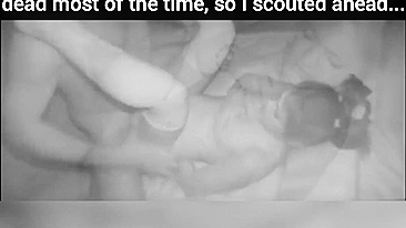 Daddy sexually pleasing her to make her scream and cream herself too