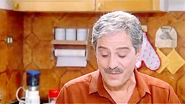 Vintage high quality scene showing an incest daughter who seduces her dad