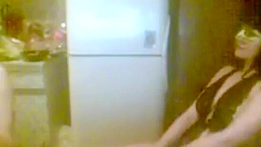 Masked momma is going to get fucked in a doggystyle position hard