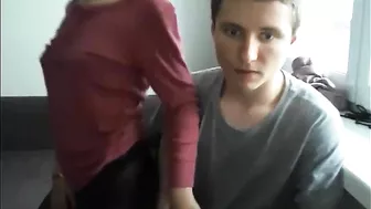 Sister with sexy tattoos accepts brother's hard incest stick deep inside