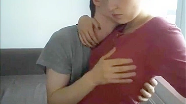 Sister with sexy tattoos accepts brother's hard incest stick deep inside