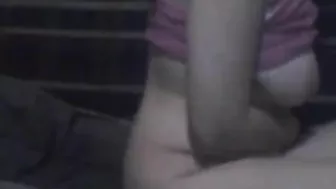 Dude  plants his lips on her nipple and they start fucking real hard