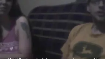 Dude  plants his lips on her nipple and they start fucking real hard