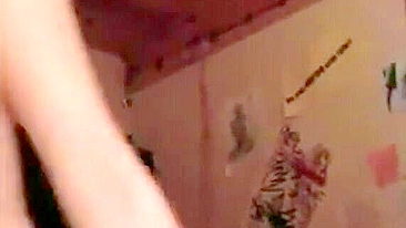 Teen daughter exploring the depths of desire and pleasure