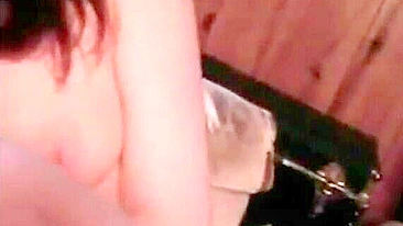 Teen daughter exploring the depths of desire and pleasure