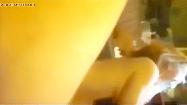 Touching mommy's enormous breasts with their greasy fucking hands, ew