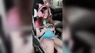 Gamer girl sister is going to get fucked by bro in her gaming chair Gamer girl sister is going to get fucked by bro in her gaming chair