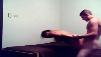 Sister gets popped and then receives a lot of jizz on her cute little face