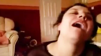 Turkish mom is going to suck dick and get fucked in a taboo fashion