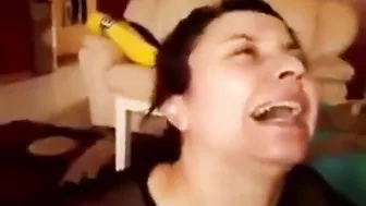 Turkish mom is going to suck dick and get fucked in a taboo fashion