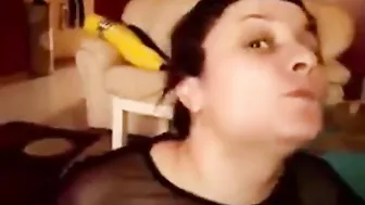 Turkish mom is going to suck dick and get fucked in a taboo fashion