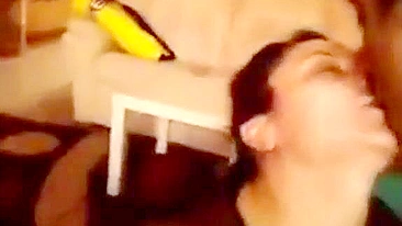 Turkish mom is going to suck dick and get fucked in a taboo fashion