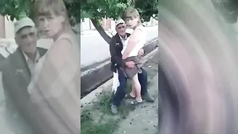 The hymen of the first  granddaughter is going to break for real today