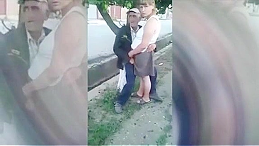 The hymen of the first  granddaughter is going to break for real today