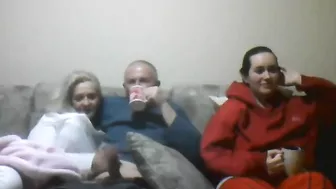 Incredible scene showing bodacious blonde fucking in front of her daughter