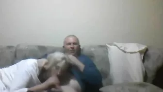 Incredible scene showing bodacious blonde fucking in front of her daughter