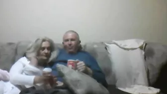 Incredible scene showing bodacious blonde fucking in front of her daughter