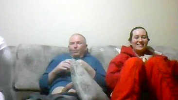 Incredible scene showing bodacious blonde fucking in front of her daughter