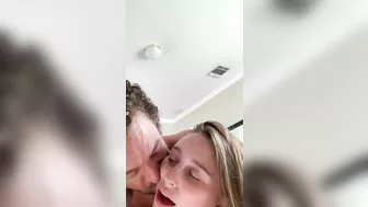 Mobile phone recorded fuck session with an innocent daughter taking dick