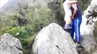 The focus is on her body as they enjoy a quick vocational fuck session The focus is on her body as they enjoy a quick vocational fuck session