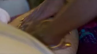 Steamy massage session with mommy who wants to get fucked silly
