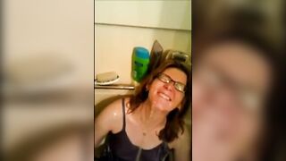 Mommy is happy to take his piss and sexual massage or something as well