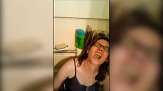 Mommy is happy to take his piss and sexual massage or something as well