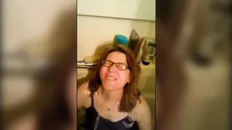 Mommy is happy to take his piss and sexual massage or something as well