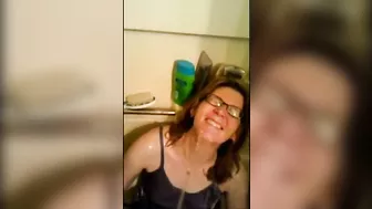 Mommy is happy to take his piss and sexual massage or something as well