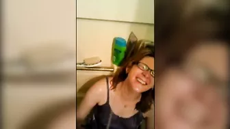 Mommy is happy to take his piss and sexual massage or something as well