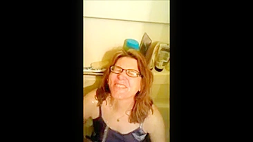 Mommy is happy to take his piss and sexual massage or something as well