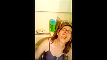 Mommy is happy to take his piss and sexual massage or something as well