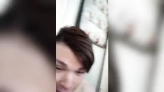 The seductive film showcases horny big tits stepsister enjoying big dick