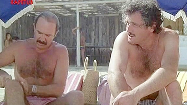 Hardcore pleasure session with daughters and dads, which centers on them