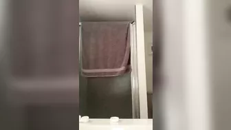 Sister teasing brother with her exquisite booty that looks so tight