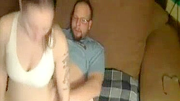 Daughter is going to treat daddy to a hardcore fuck with a great ending