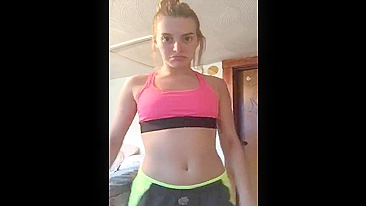 She is going to remember this fucking session with her lesbian sister