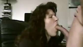 Mom is going to put her lips on a guy's dick because she is real freaky Mom is going to put her lips on a guy's dick because she is real freaky